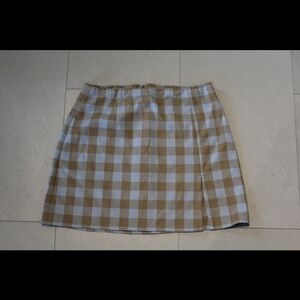 Sunday best mini skirt plaid